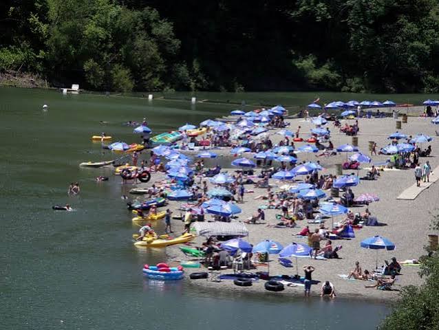 Johnson's Beach on the Russian River