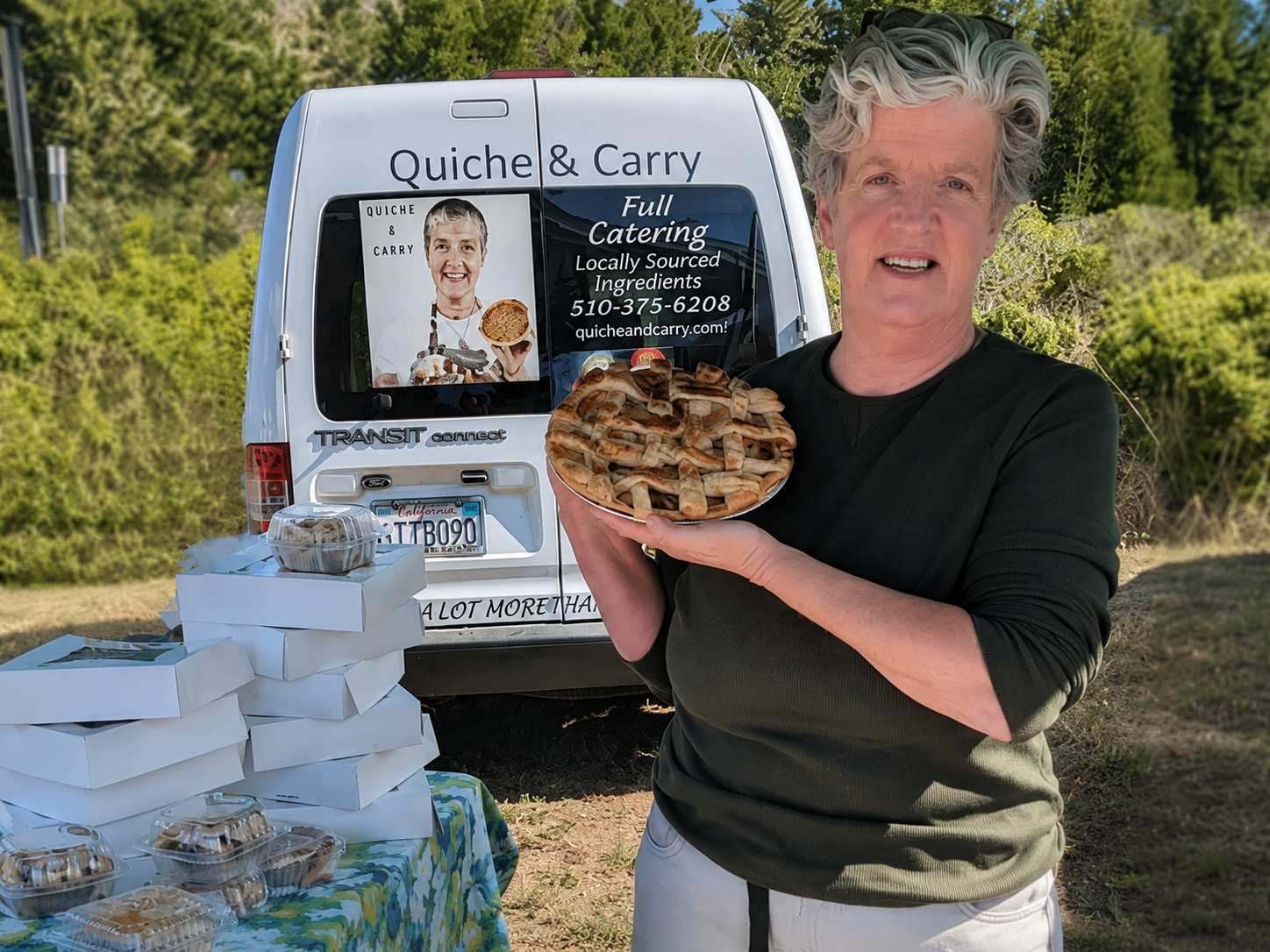 Deborah Moss — Quiche and Carry